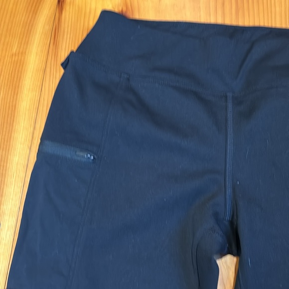 CARHARTT S Black Fitted Force Utility Leggings Pockets - Picture 6 of 9